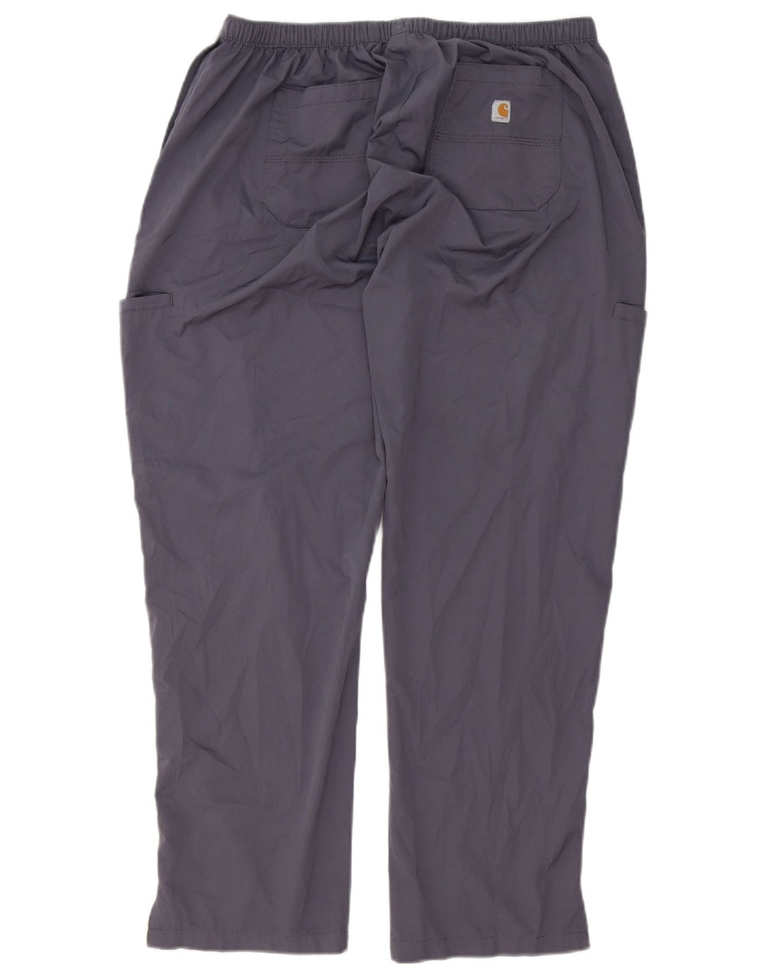 Calça Carhartt Masculina Petite Straight Cargo Grande W34 L28 Cinza Poliéster