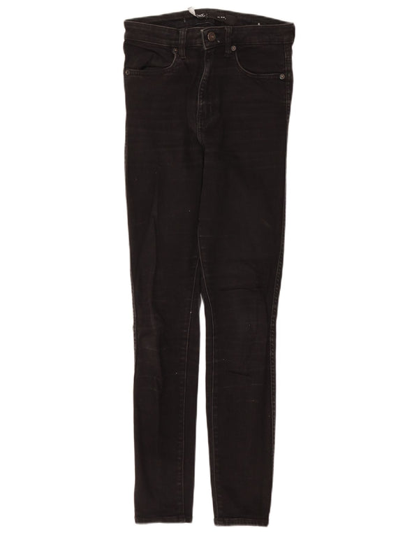 Calça jeans feminina LEE Riders cintura alta skinny US 9 médio W24 L27 algodão preto