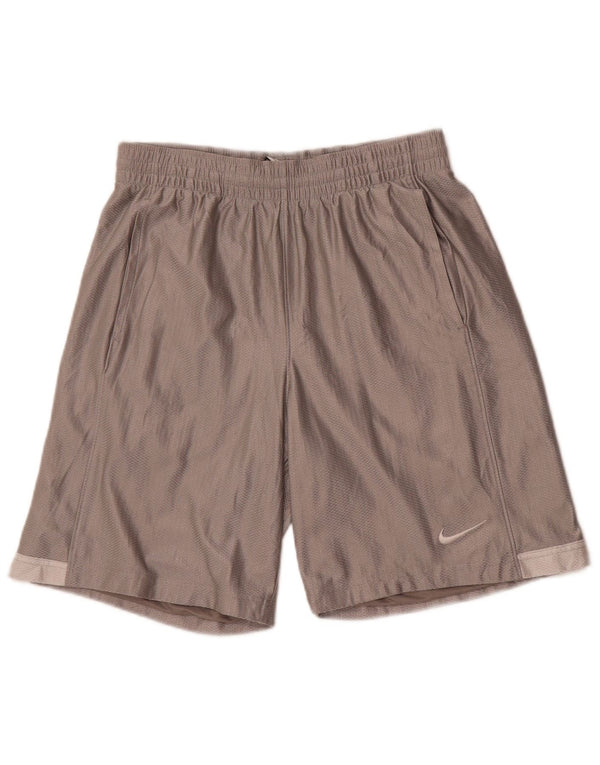 Nike Mens Sport Shorts Pequeno Poliéster Cinza