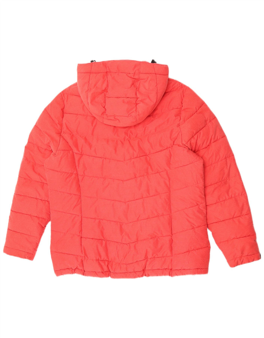 Jaqueta feminina acolchoada com capuz e capuz Killtec UK 18 XL poliéster vermelho