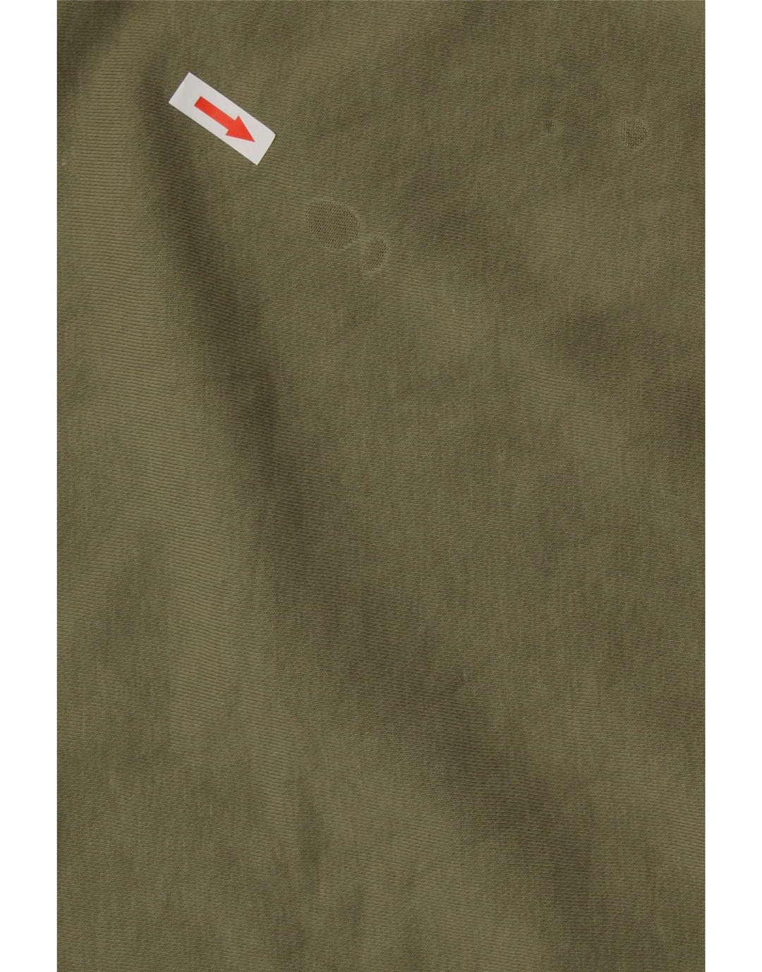 ADIDAS Womens Crop Oversized Sweatshirt Jumper Reino Unido 14 Grande Algodão Cáqui