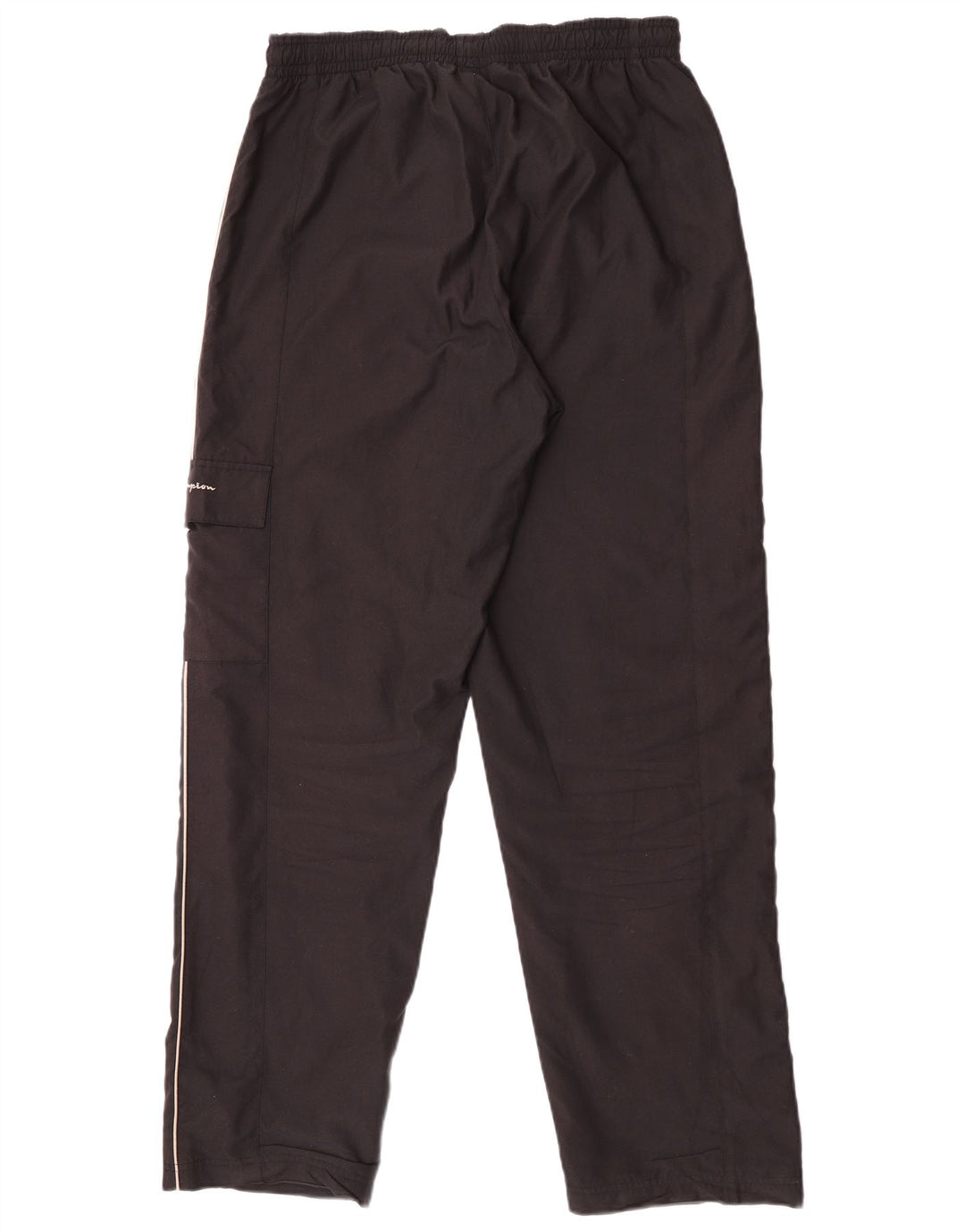 Calça de treino masculina Champion grande poliéster preto