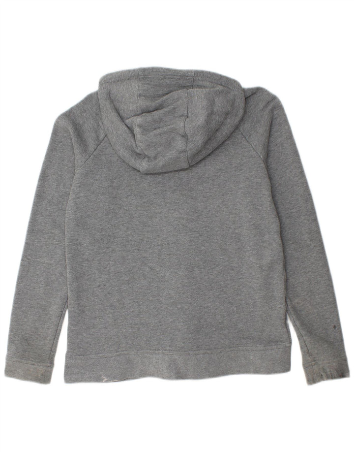 Suéter NIKE Boys Zip Hoodie 13-14 Anos Cinza Algodão