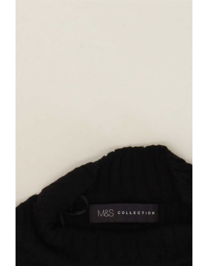 Regata feminina Marks & Spencer com colete UK 10 pequena preta