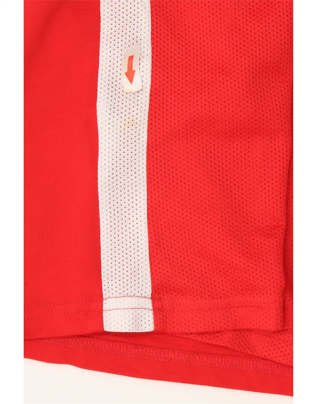 Nike Mens Dri Fit Camiseta Top Médio Poliéster Vermelho