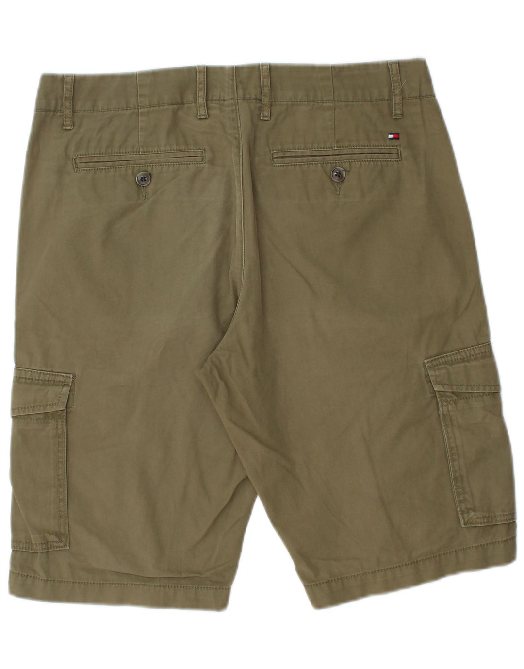 Shorts cargo masculino Tommy Hilfiger W32 algodão cáqui médio