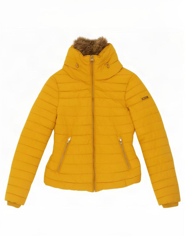 Jaqueta Diesel Meninas Acolchoada 7-8 Anos Poliéster Amarelo