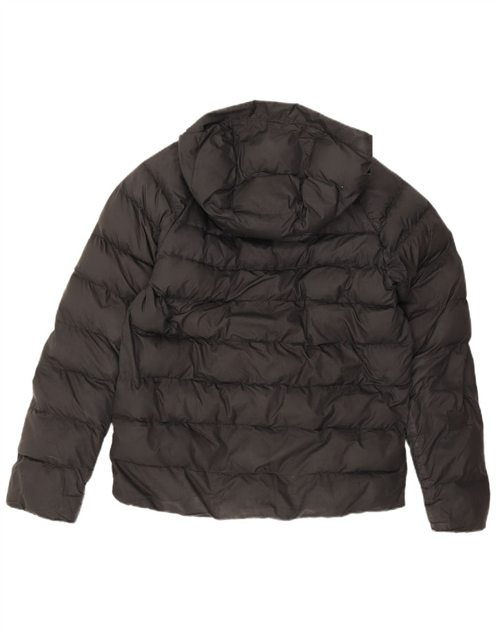 Jaqueta acolchoada com capuz Nike Girls 13-14 anos XL preto poliéster