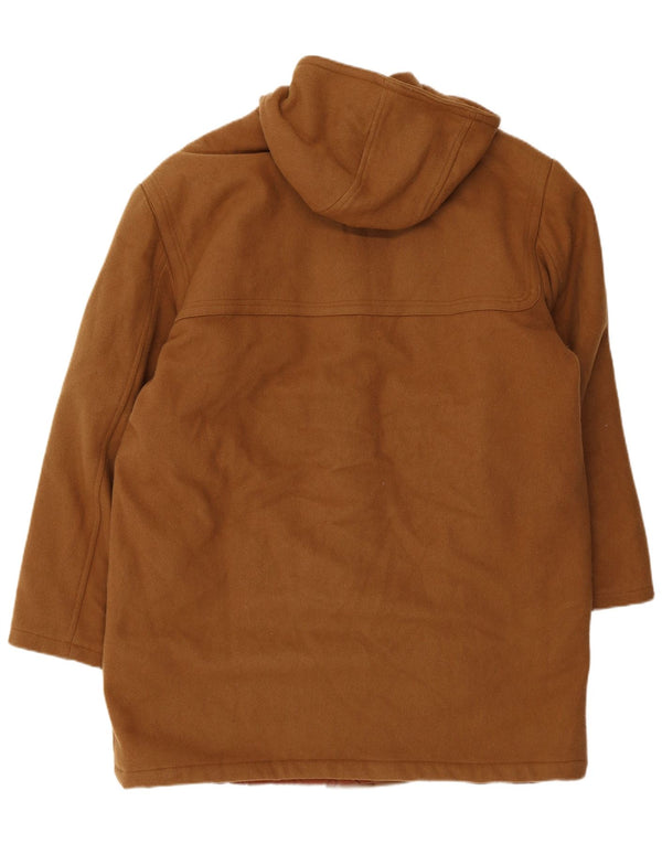 Casaco masculino com capuz Faciba IT 50 grande lã marrom