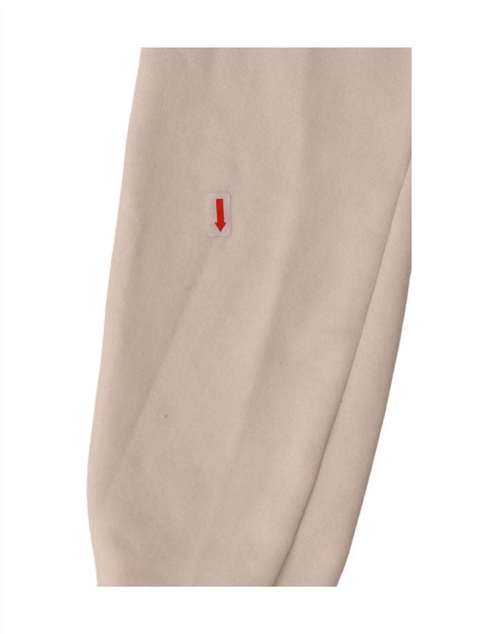 Suéter feminino com capuz e zíper FAT FACE Reino Unido 12 algodão branco médio