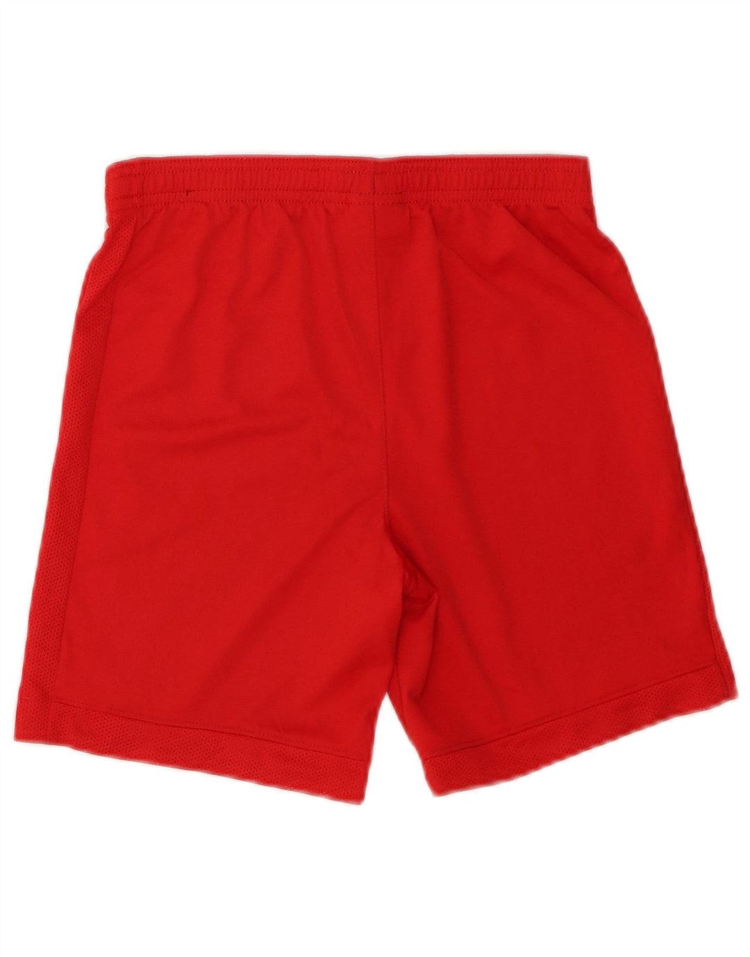 Shorts esportivos Nike Boys Dri Fit 10-11 anos médio vermelho poliéster