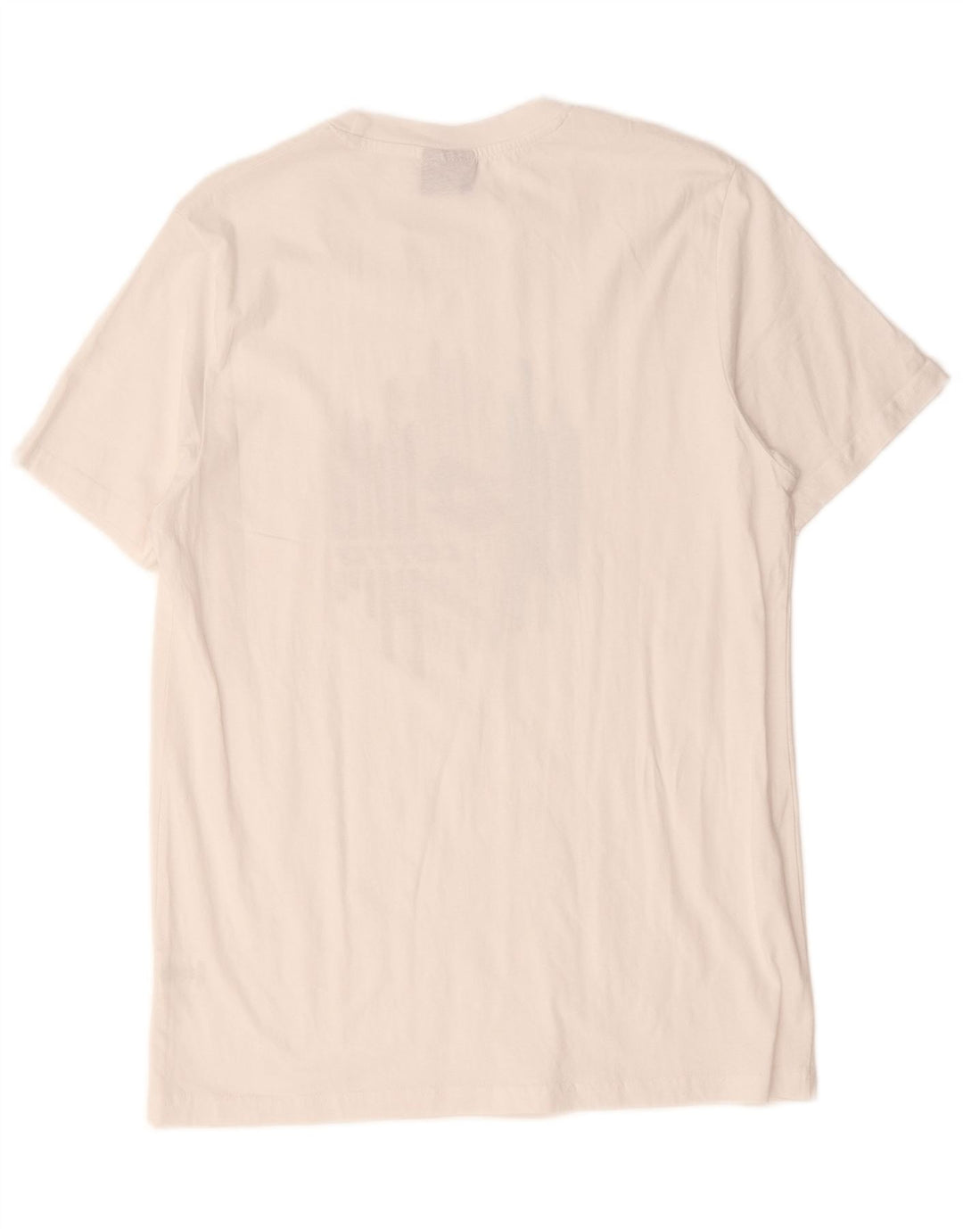 Camiseta masculina gráfica Lotto Top grande de algodão branco