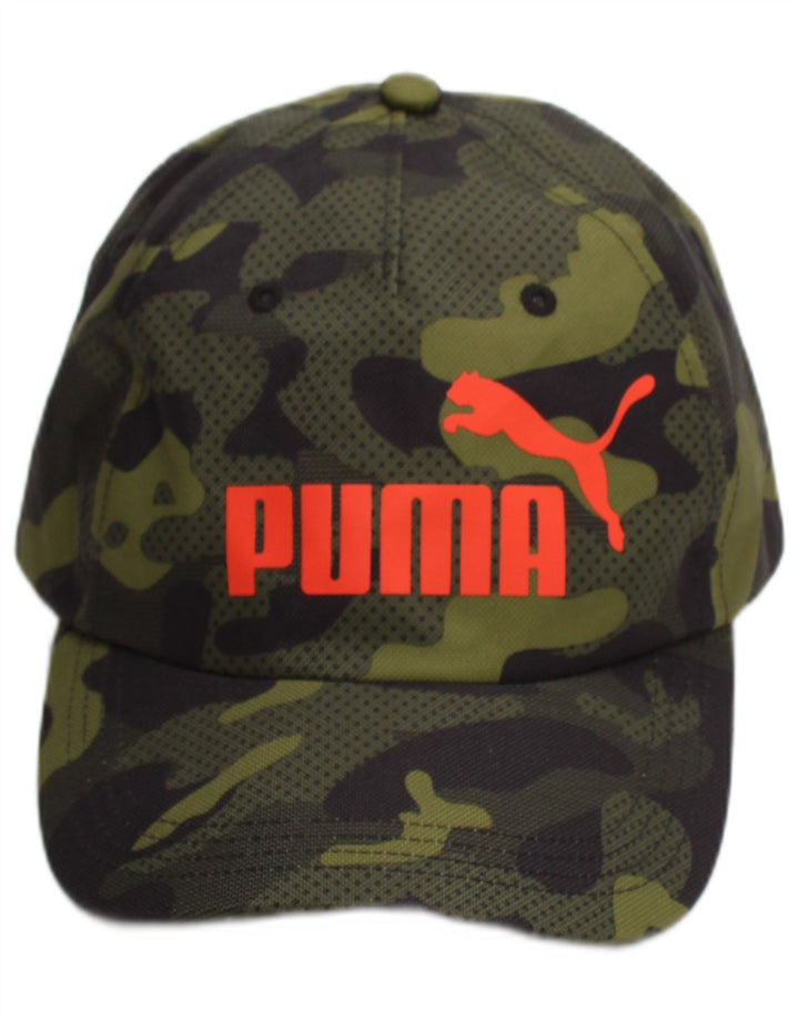Boné de beisebol gráfico Puma Boys tamanho único verde poliéster