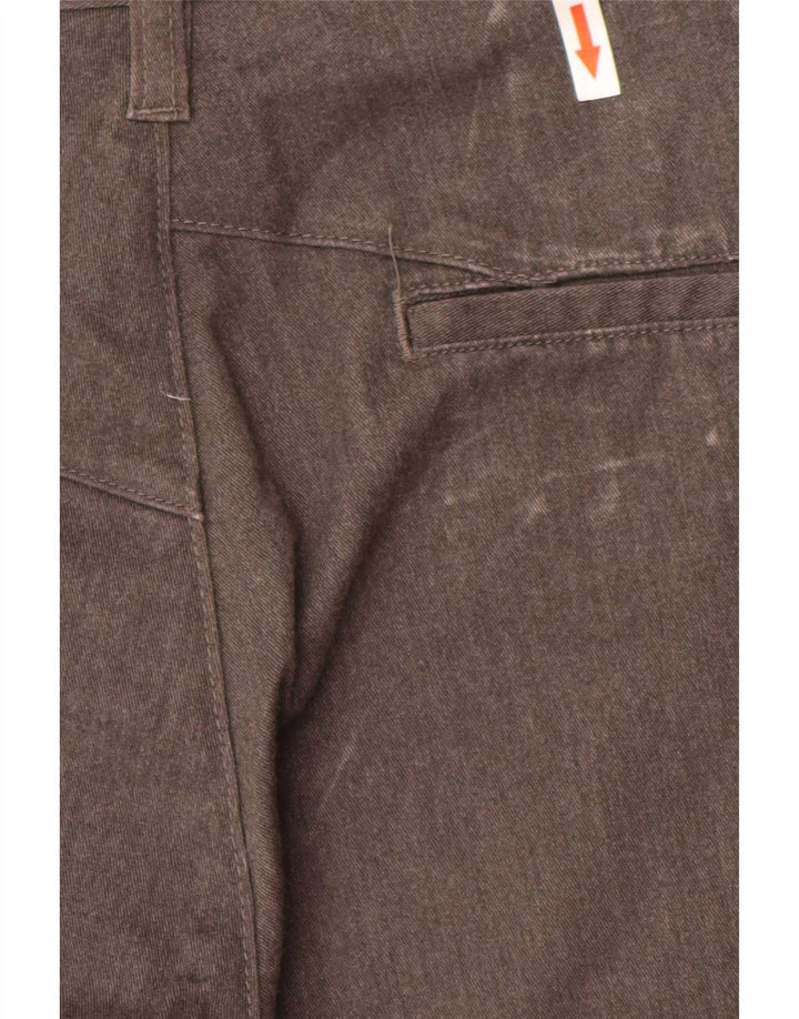 Volcom Mens Chino Shorts W28 Pequeno Algodão Cinza