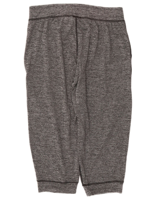 Calça de treino feminina Under Armour Joggers UK 14 grande cinza manchado