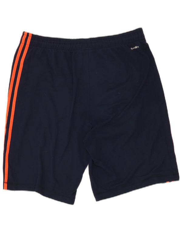Adidas Masculino Climalite Sport Shorts Médio Azul Marinho Poliéster