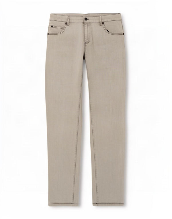 Calça jeans reta masculina Zara EU 46 XL W36 L32 cinza