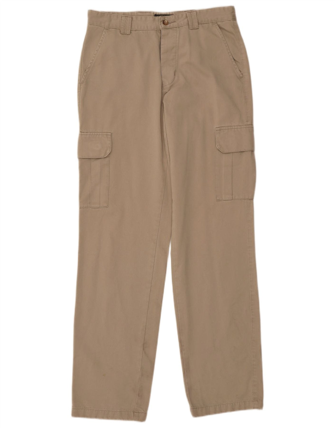 Calça cargo reta masculina LEE W32 L34 algodão bege