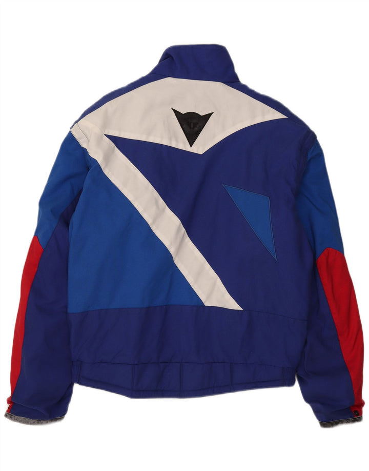Jaqueta masculina Dainese Racer tamanho 54 grande azul colorblock nylon