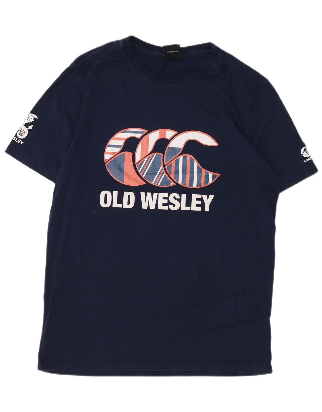 Camiseta gráfica masculina CANTERBURY XL algodão azul marinho