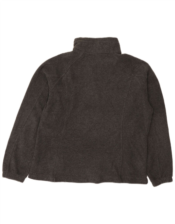 Columbia Jaqueta de lã feminina UK 18 XL cinza