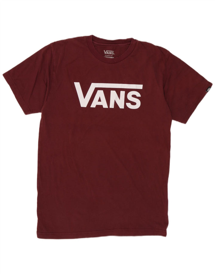 Camiseta Vans Masculina Classic Fit Graphic Top Pequeno Marrom Algodão