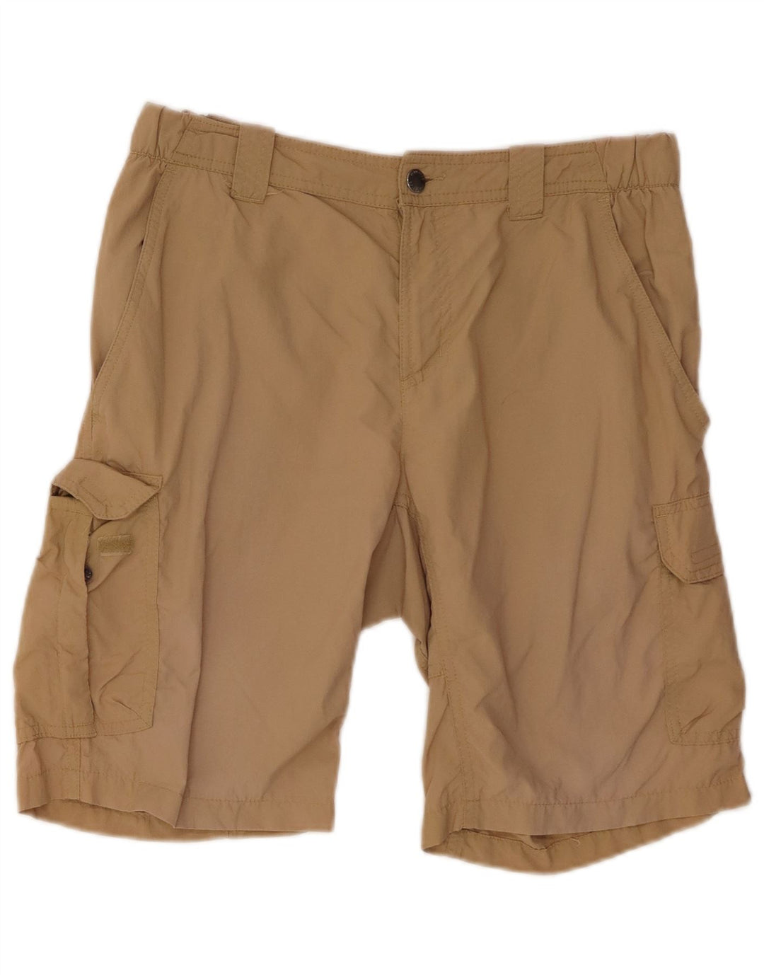 COLUMBIA Mens Cargo Shorts W32 Médio Bege Nylon
