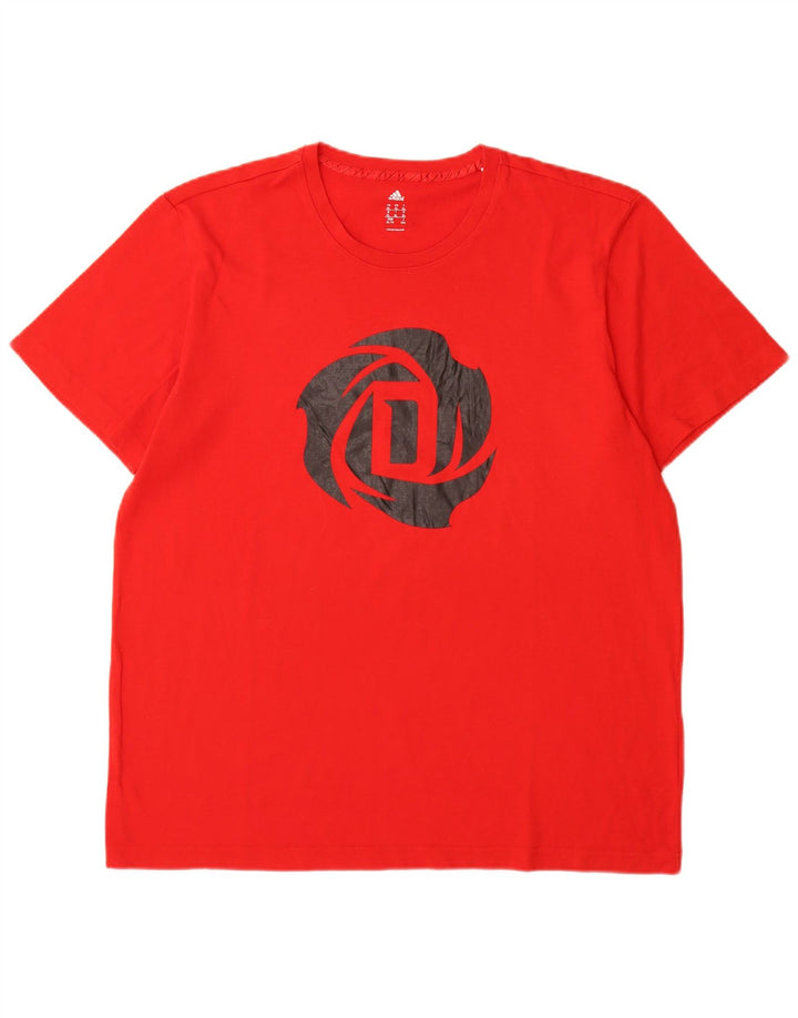 Adidas Camiseta Masculina Graphic Top XL Vermelho