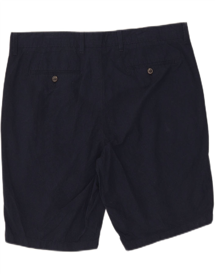 Shorts Chino Masculino Marks & Spencer W38 XL Azul Marinho Algodão