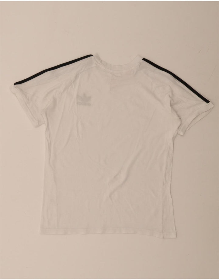 Camiseta Adidas Feminina Top UK 12/14 Médio Branco