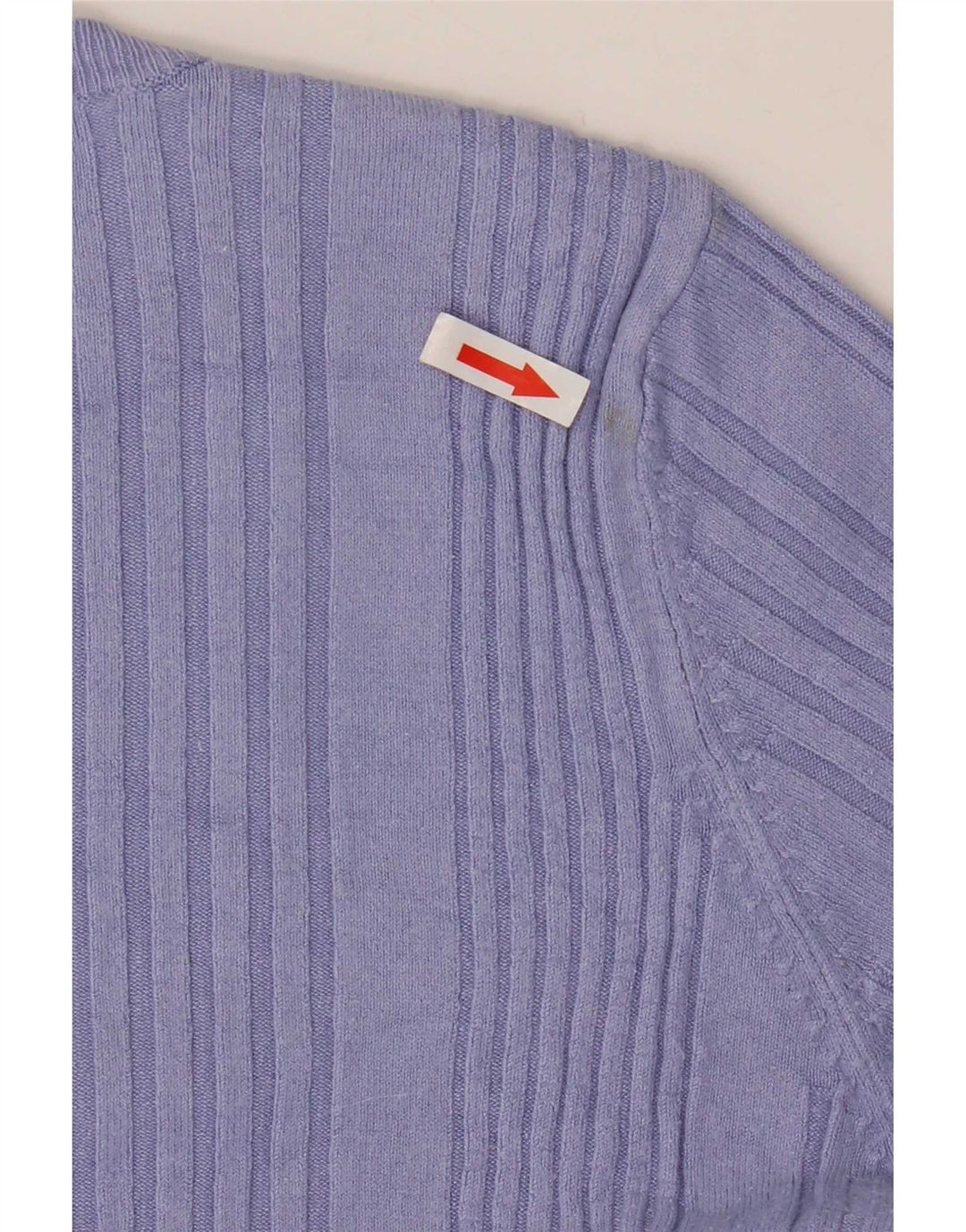 Suéter feminino Marks & Spencer de manga curta com gola redonda Reino Unido 14 Médio B
