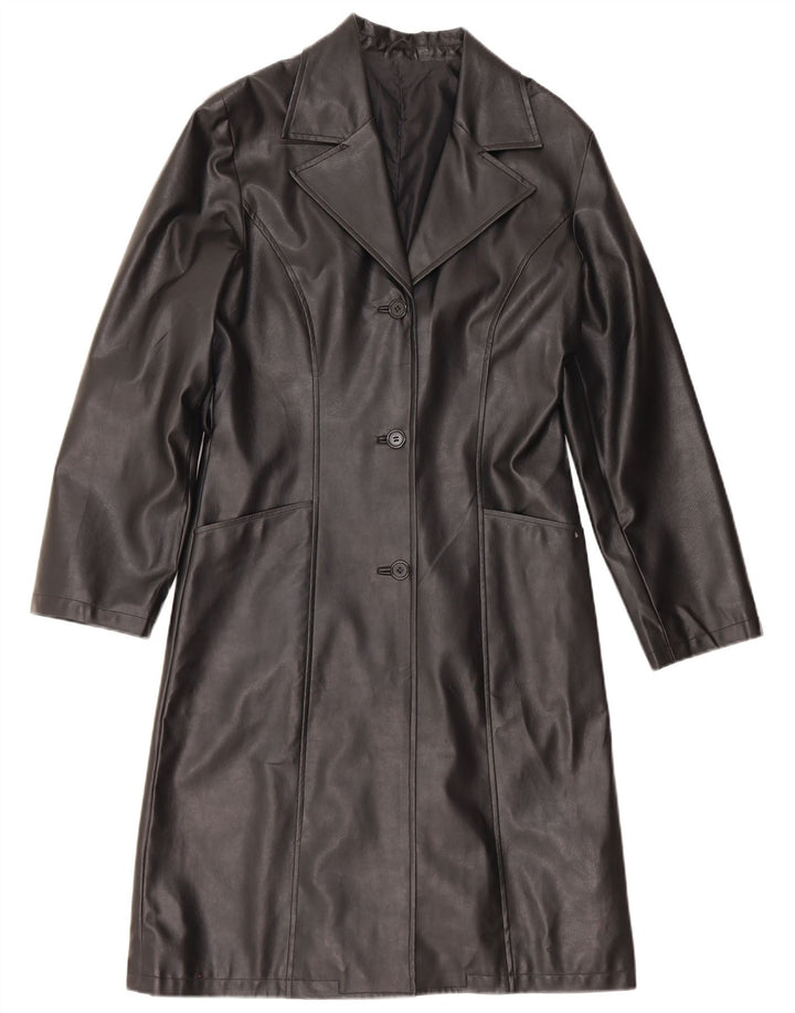 Sobretudo feminino St. Bernard UK 10 pequeno polietileno preto