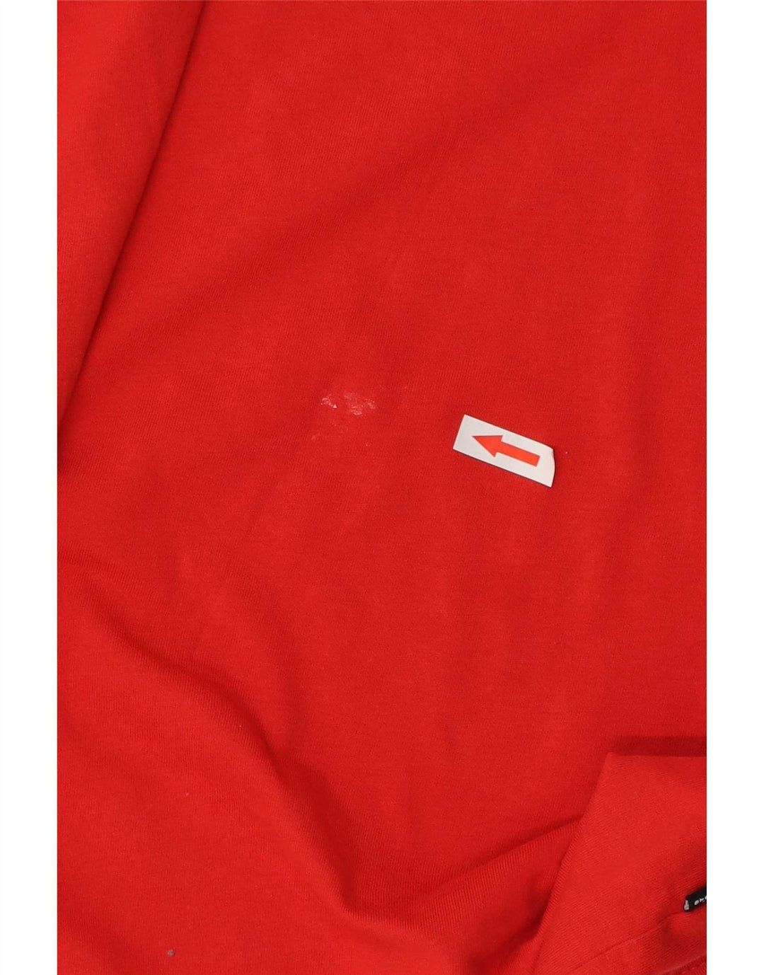 Puma Mens Graphic T-Shirt Top Grande Algodão Vermelho