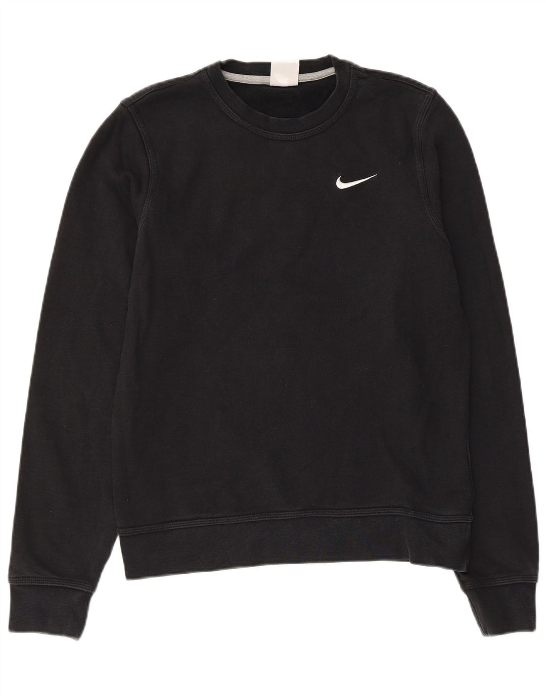 Moletom feminino Nike Jumper UK 10 pequeno algodão preto