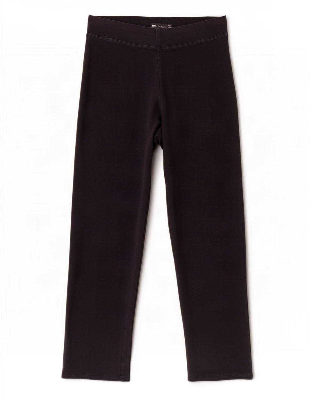 Leggings femininos Marks & Spencer Reino Unido 12 algodão azul marinho médio