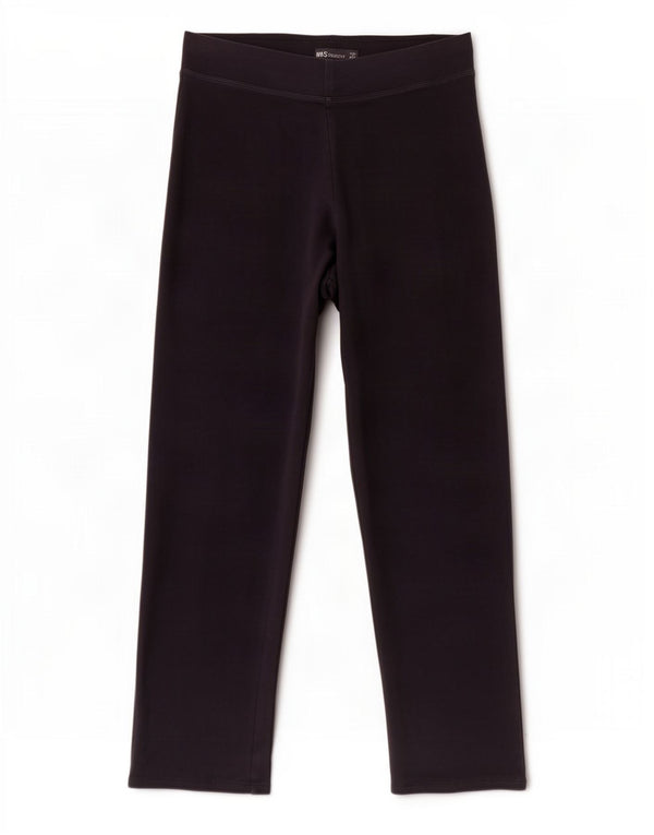 Marks & Spencer Womens Leggings UK 12 Medium Navy Blue Cotton