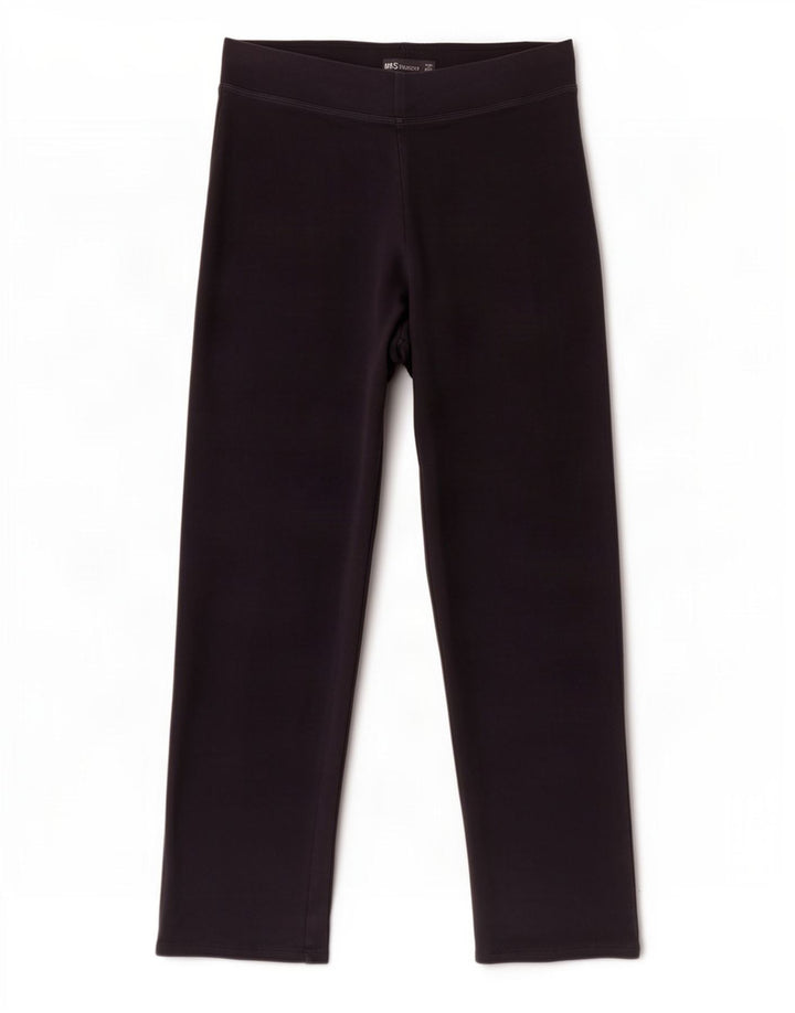 Leggings femininos Marks & Spencer Reino Unido 12 algodão azul marinho médio