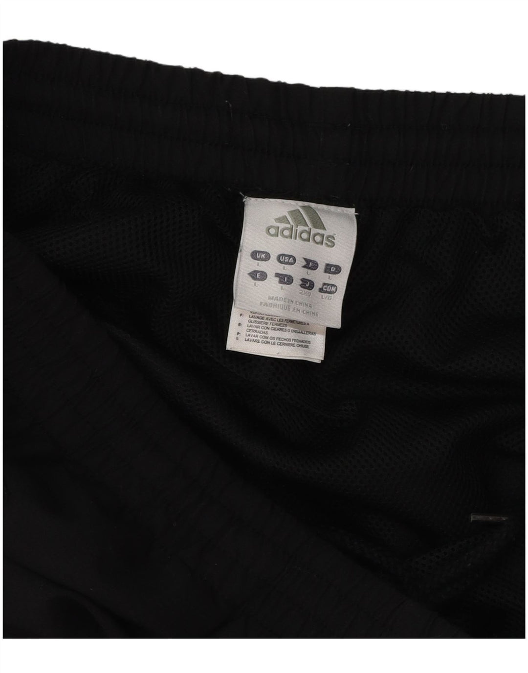 Adidas Mens Treino Calças Joggers Grande Poliéster Preto