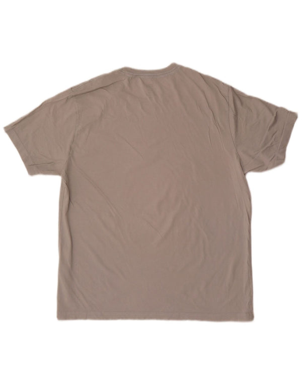 Camiseta feminina Levi's Relaxed Fit Graphic UK 14 algodão cinza médio