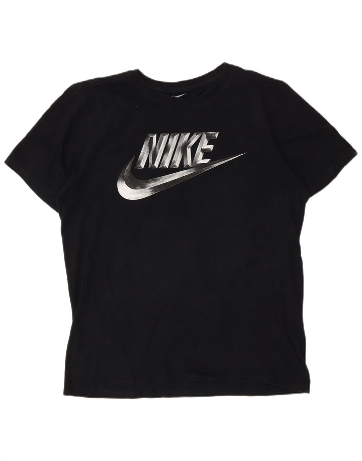 Camiseta Nike Masculina Athletic Cut Graphic Top Médio Algodão Preto