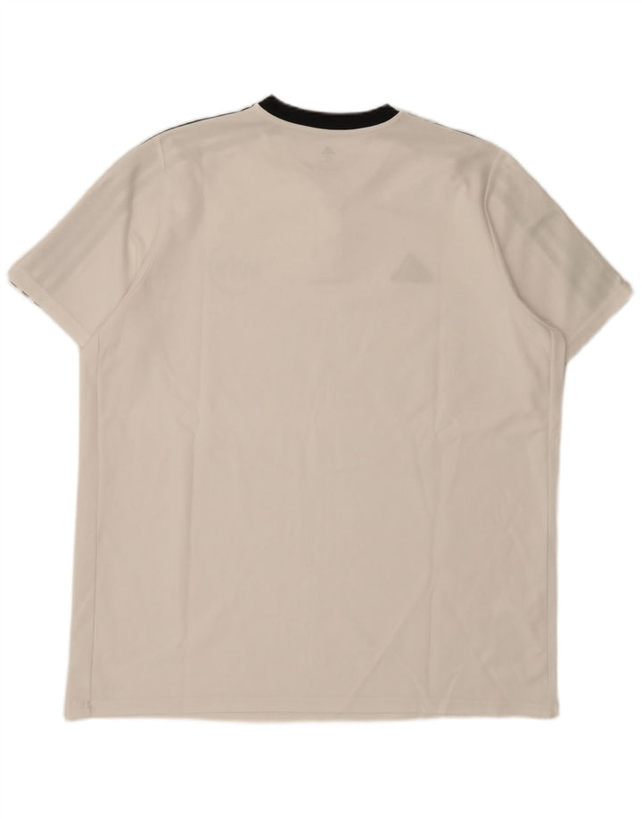 Adidas Mens Aeroready Camiseta Top XL Branco