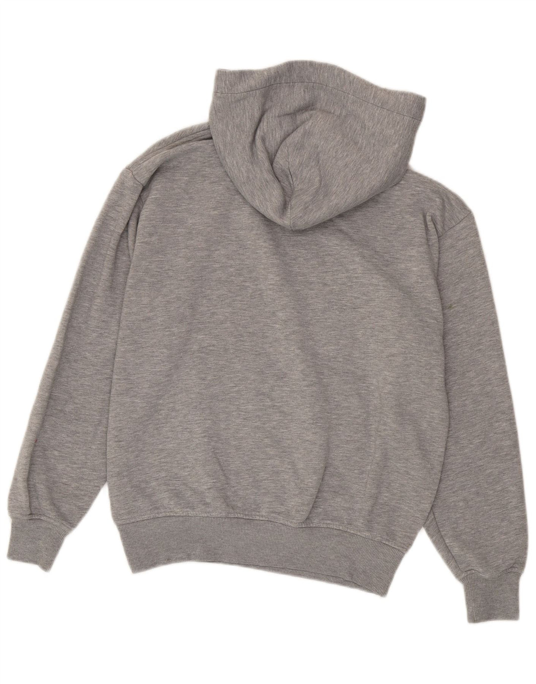 Zara Mens Hoodie Jumper Médio Cinza Salpicado