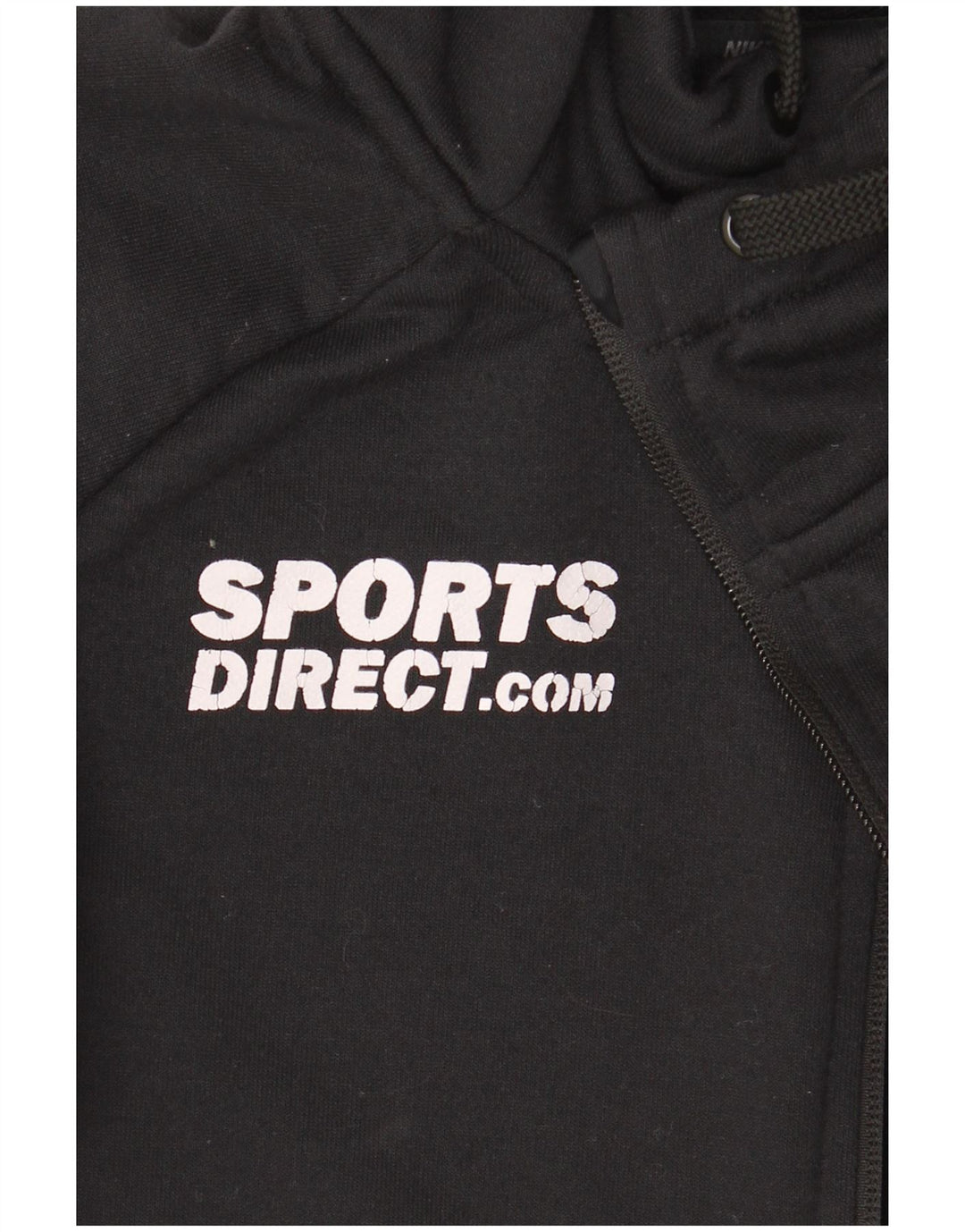 Suéter Nike masculino Dri Fit Graphic Zip com capuz pequeno poliéster preto