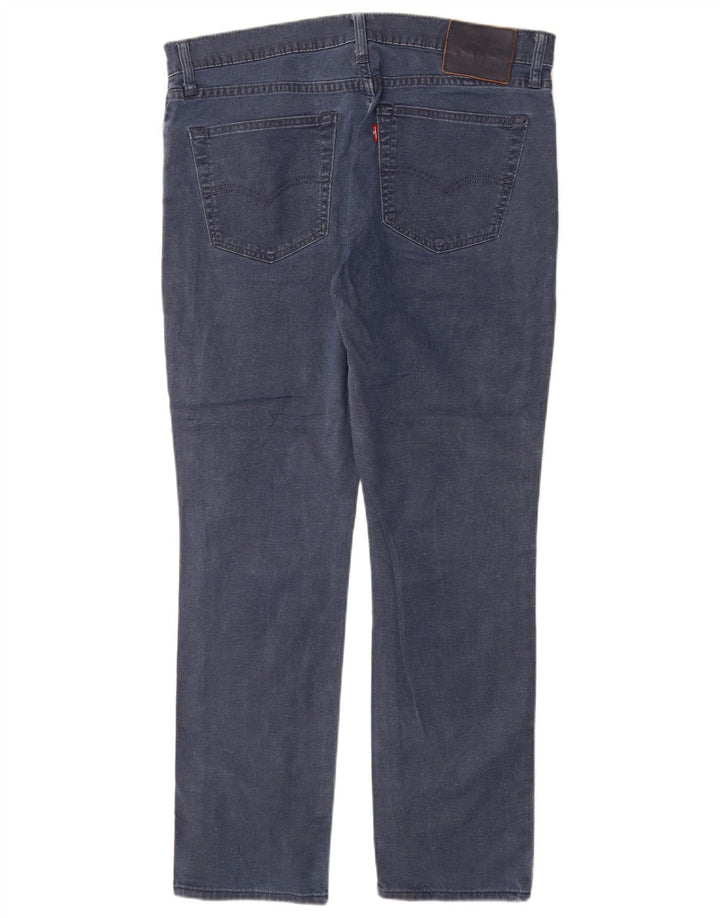Levi's Mens Slim Jeans W36 L30 Azul Algodão