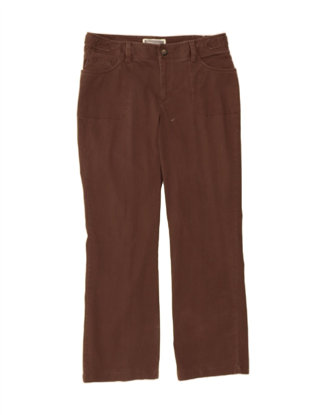 DOCKERS Womens Casual Trousers US 10 Large W32 L29 Brown Classic Vintage Dockers and Second-Hand Dockers from Messina Hembry 