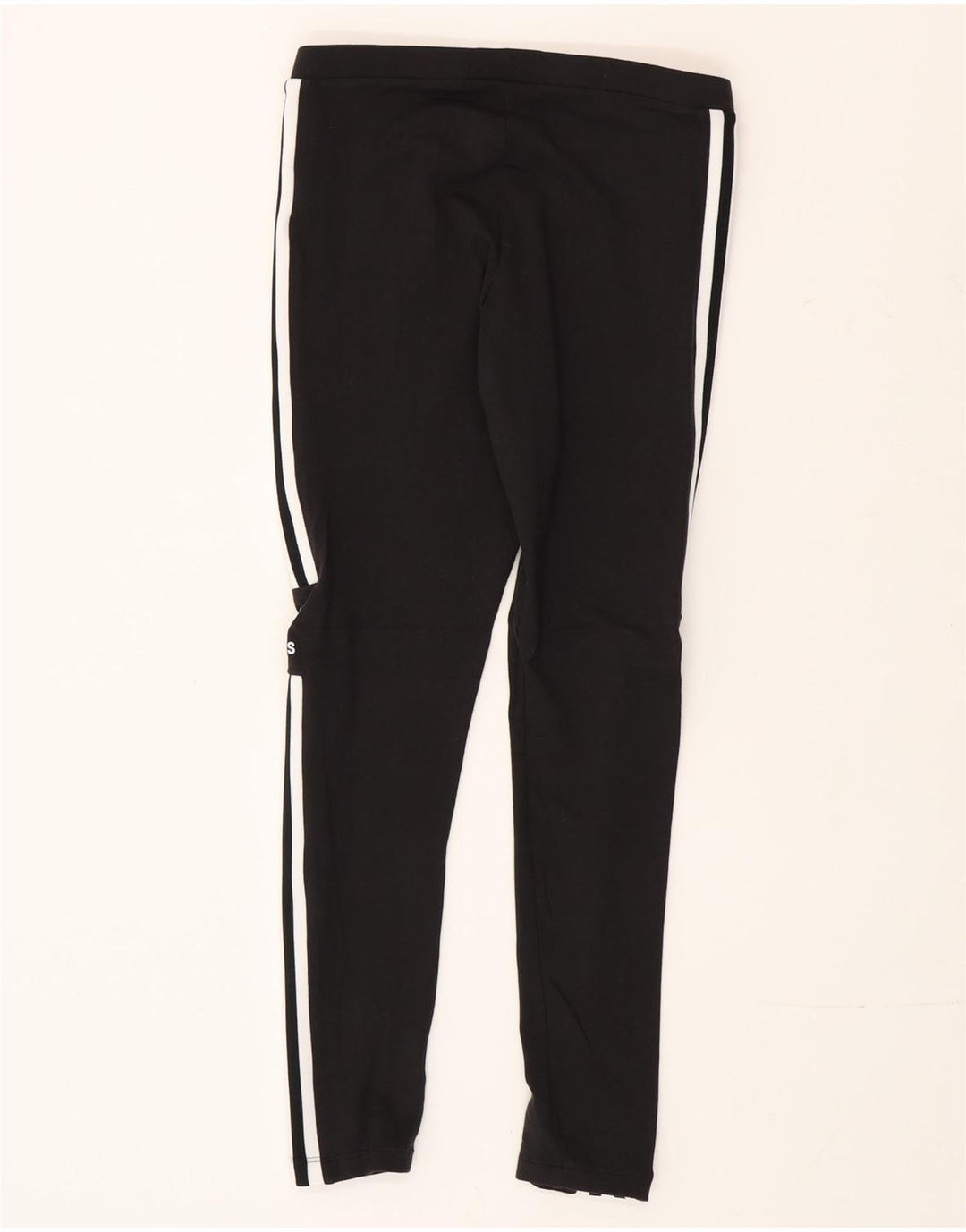 Leggings Adidas Femininas Gráficas UK 12 Médio Algodão Preto