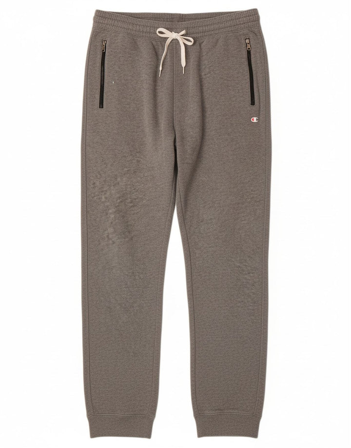Calça de treino masculina CHAMPION joggers grande cinza