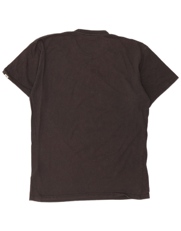 Camiseta Vans masculina gráfica grande algodão preto