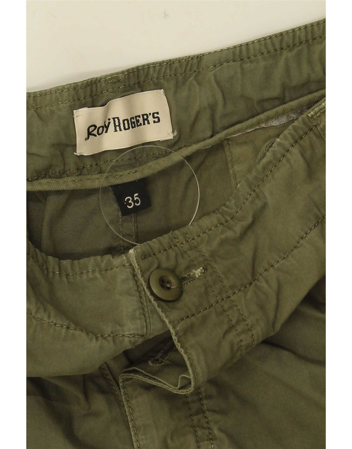 Shorts cargo masculino Roy Rogers W35 grande cáqui