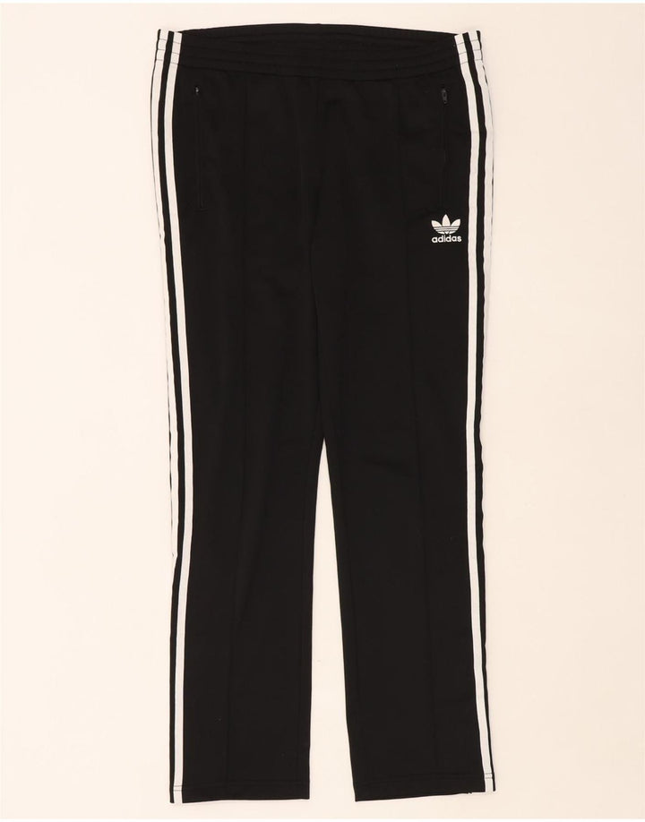 Calça de treino feminina Adidas UK 14 grande poliéster preto
